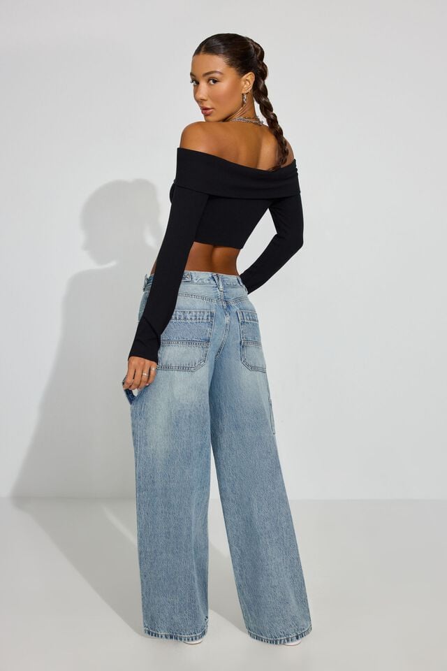 Blue Garage Mega Women Jeans | A-5640928