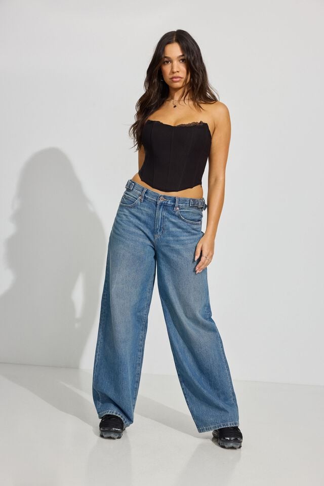 Blue Garage Mega Women Jeans | A-7104529