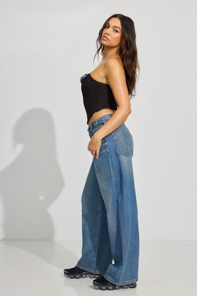 Blue Garage Mega Women Jeans | A-7104529