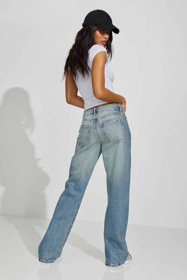 Blue Garage Slouchy Women Jeans | A-5210378