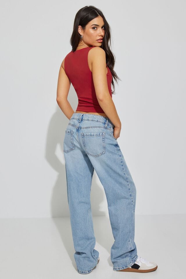 Blue Garage Slouchy Women Jeans | A-5390176