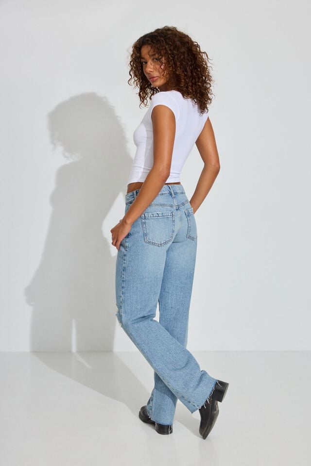 Blue Garage Slouchy Women Jeans | A-7023691