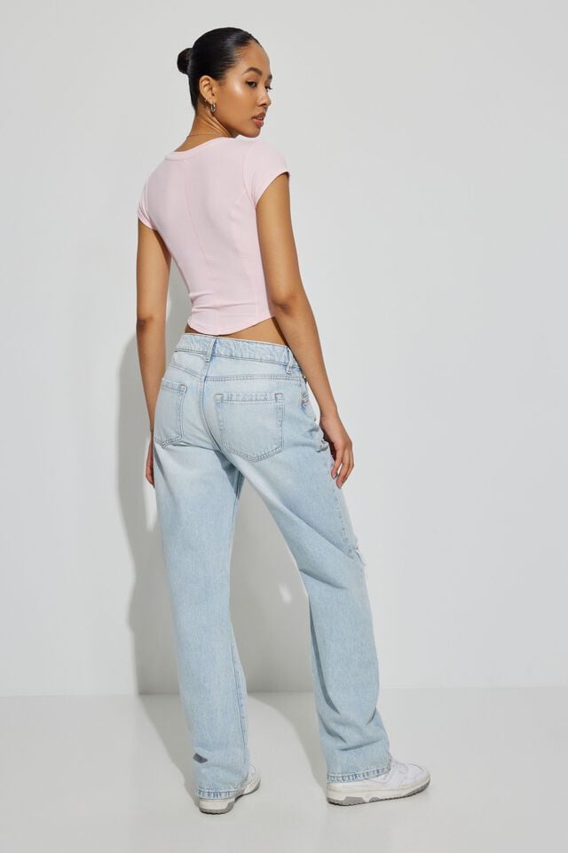 Blue Garage Slouchy Women Jeans | A-9304165