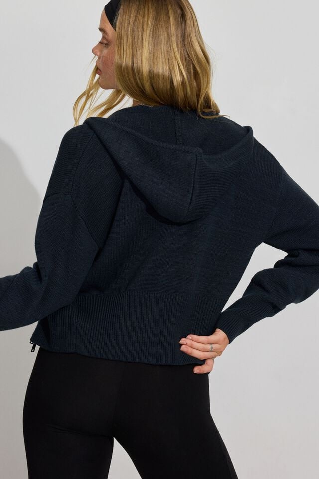 Blue Garage Super Soft Boxy Women Hoodie | A-6013825