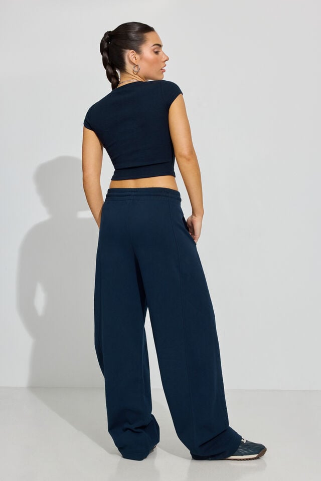 Blue Garage Ultrafleece Barrel Leg Women Sweatpants | A-2408951