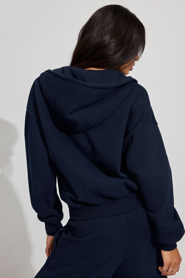 Blue Garage Ultrafleece Full Zip Women Hoodie | A-1580267