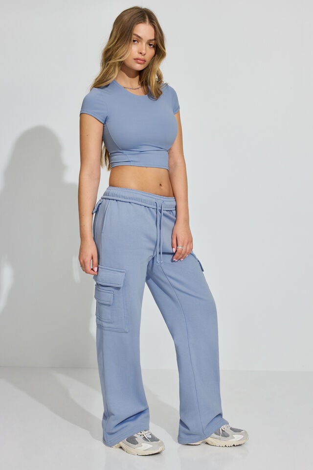 Blue Garage Ultrafleece Women Cargo Pants | A-0125763