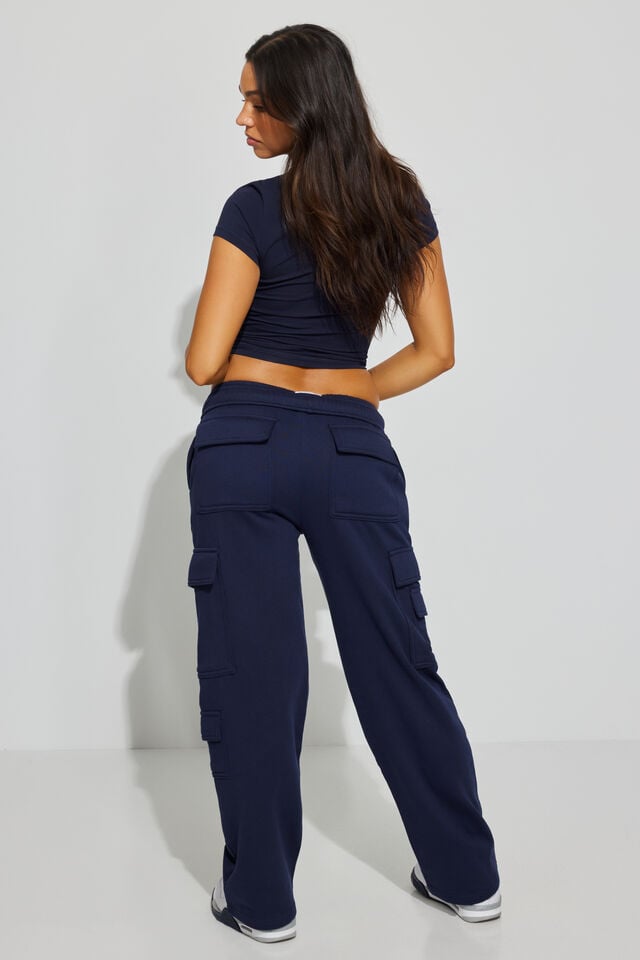 Blue Garage Ultrafleece Women Cargo Pants | A-4813075