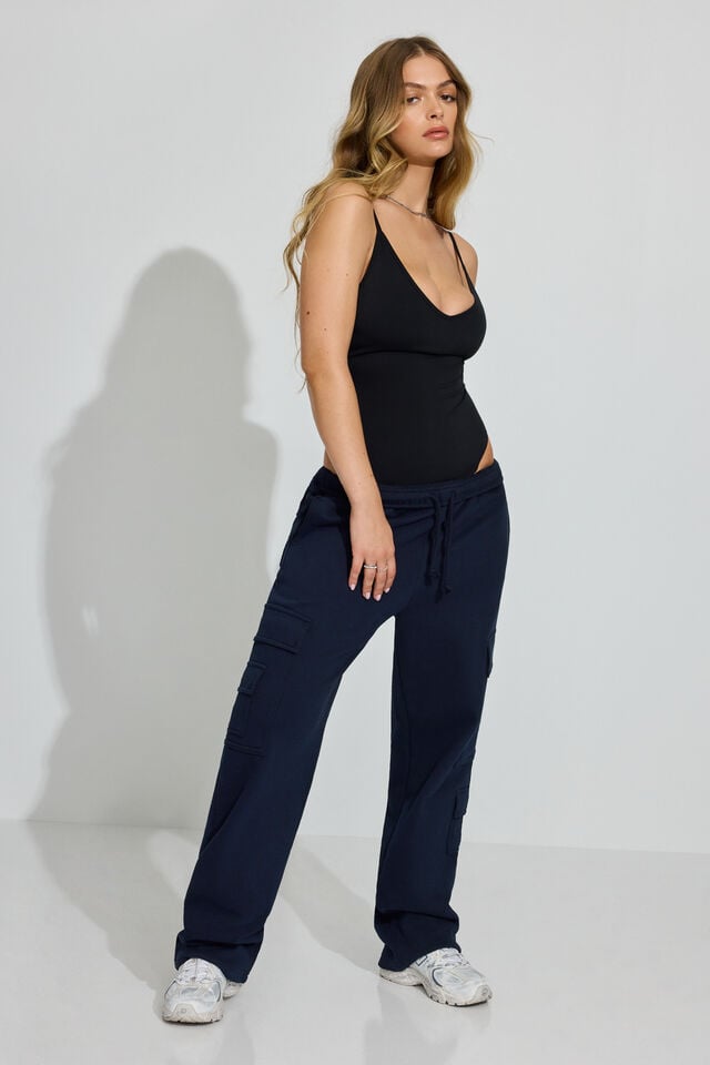 Blue Garage Ultrafleece Women Cargo Pants | A-2903658