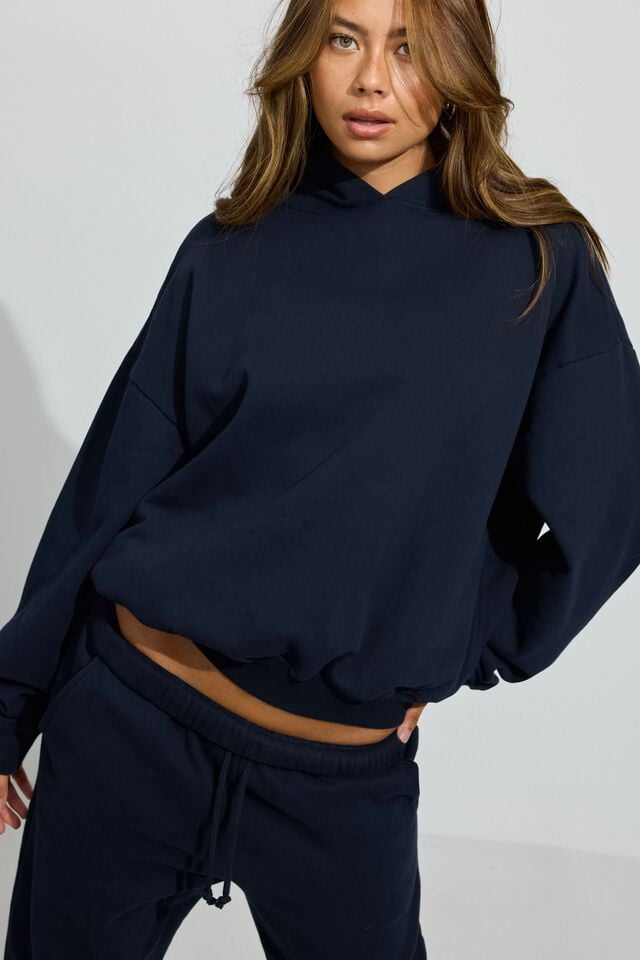 Blue Garage Ultrafleece Women Hoodie | A-7142038