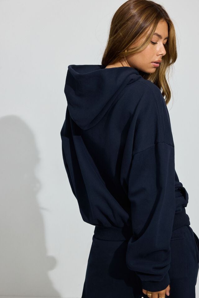 Blue Garage Ultrafleece Women Hoodie | A-7142038