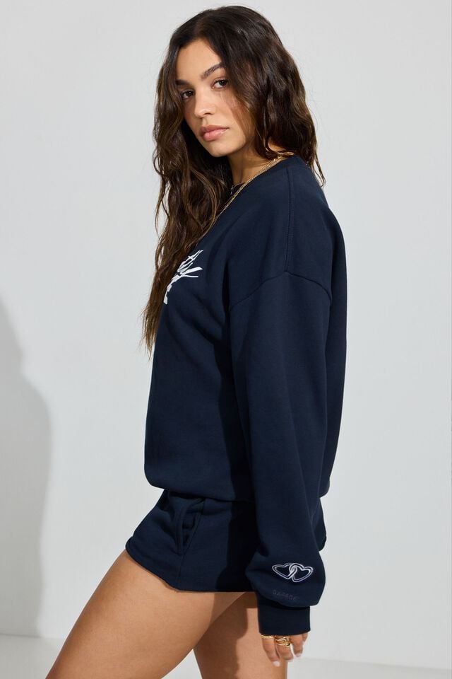 Blue Garage Ultrafleece Women Sweatshirts | A-4387195