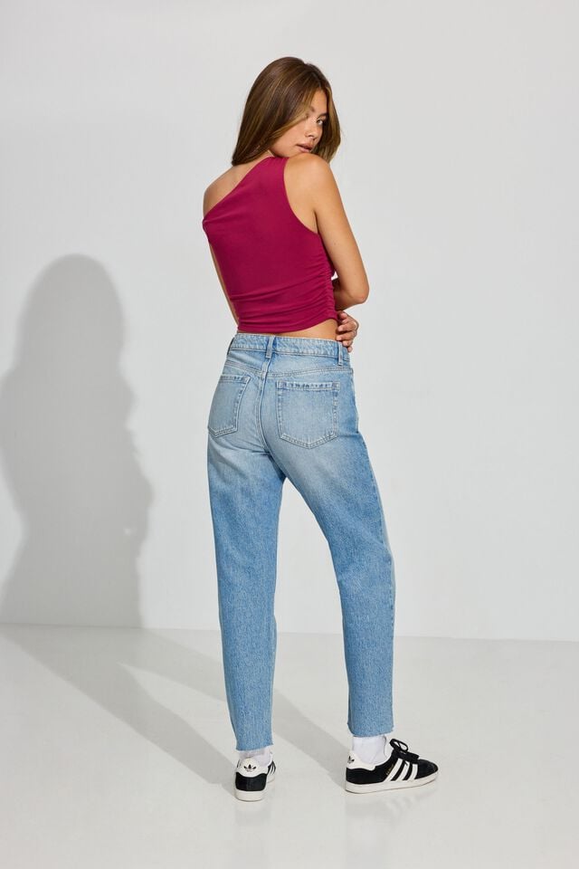Blue Garage Vintage Straight Women Jeans | A-6210548