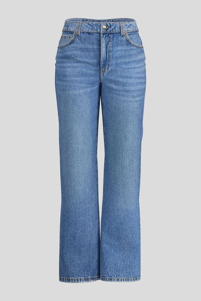 Blue Garage Wide Leg Women Jeans | A-8950742