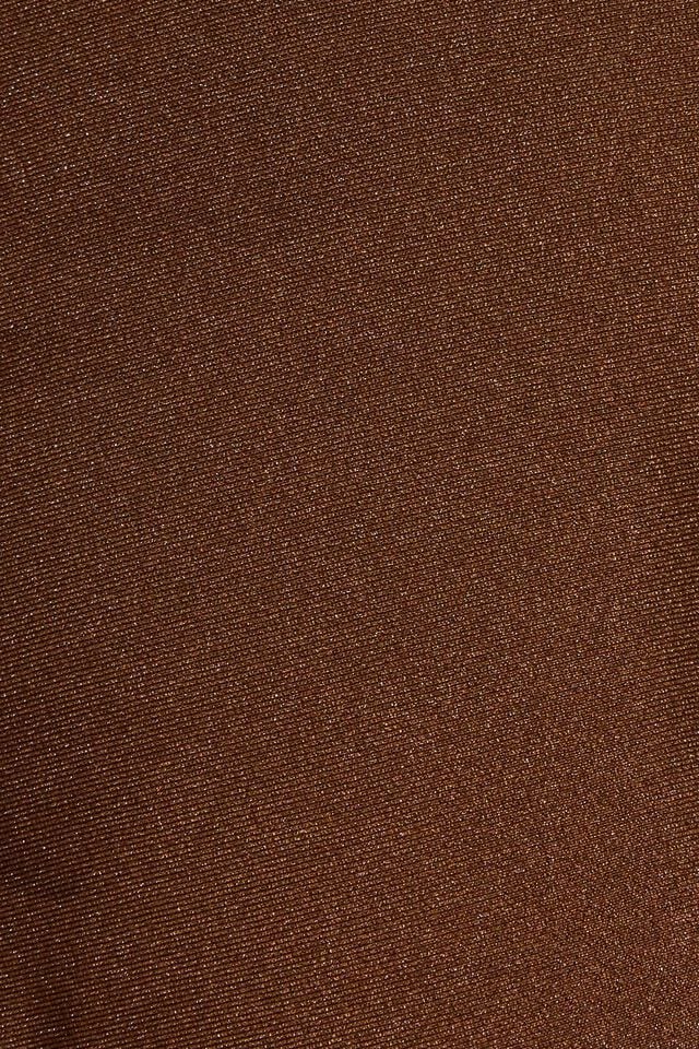 Brown Garage Hardware Triangle Women Bikini Top | A-1753269