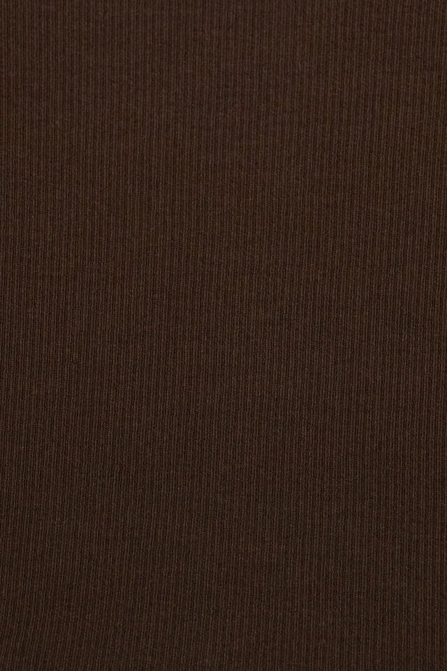 Brown Garage Henley Short Sleeve Women T Shirts | A-9681703
