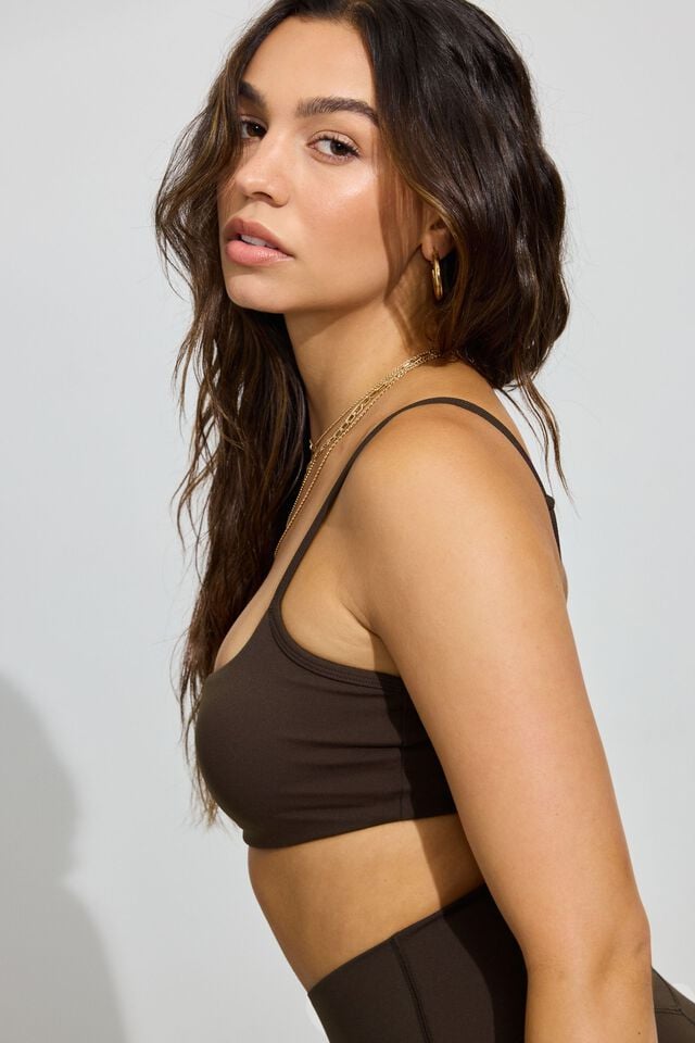 Brown Garage Softactive Micro Women Bra | A-2175438