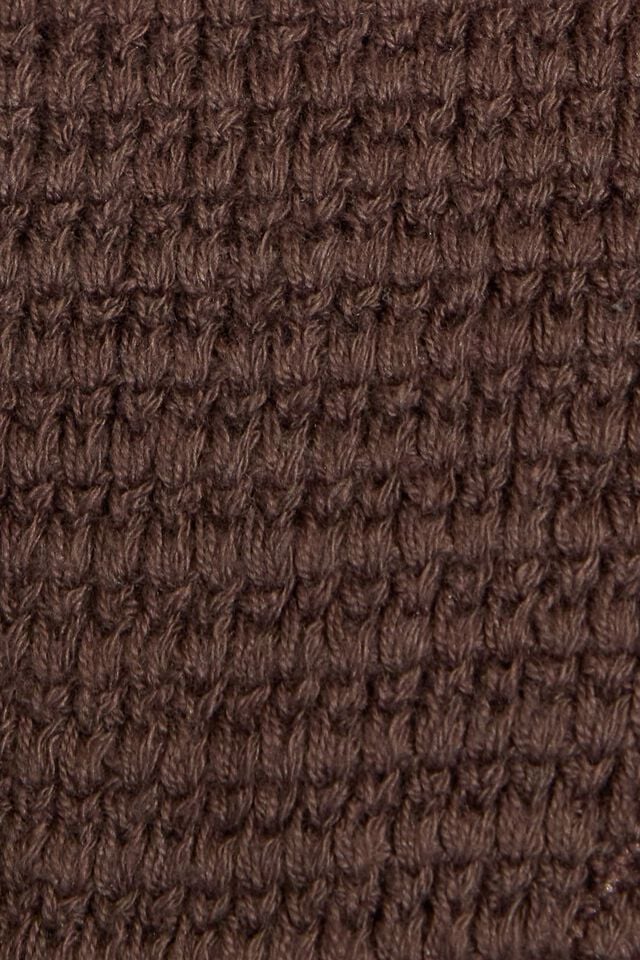 Brown Garage Triangle Crochet Women Bikini Top | A-0815746