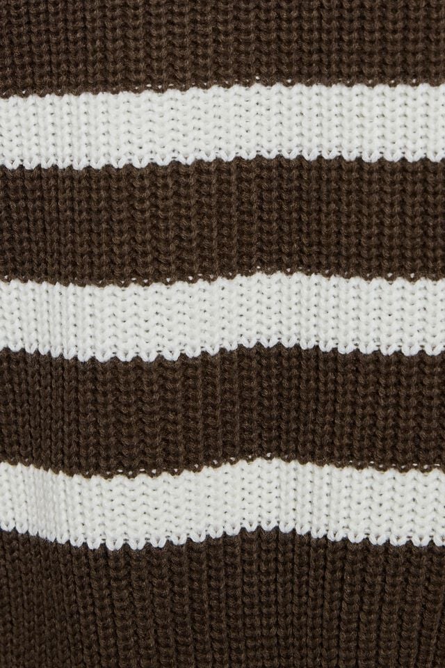 Brown / White Garage Charlotte Supersoft Women Sweater | A-5769210