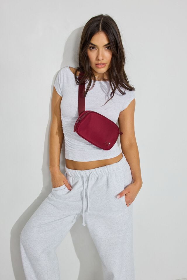 Burgundy Garage Active Women Bags | A-3480659