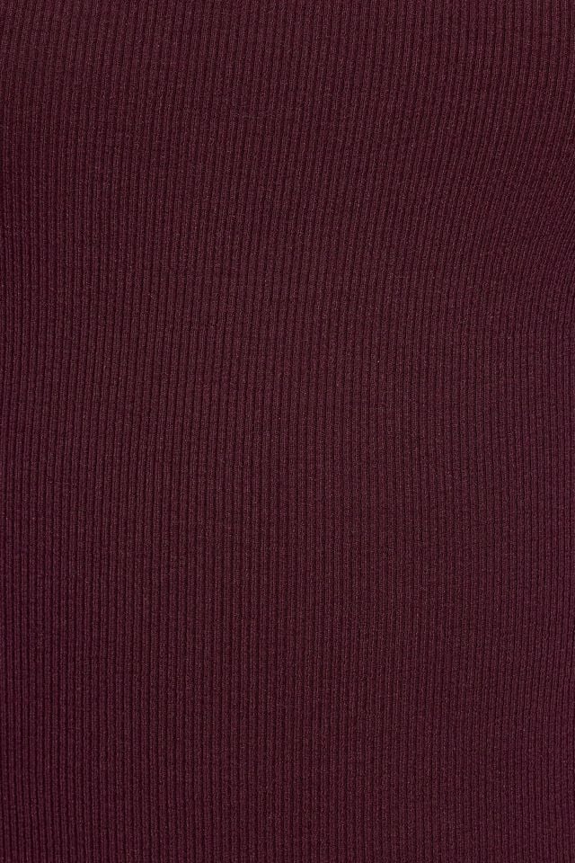 Burgundy Garage Natalie Low Back Midi Women Dress | A-3871426