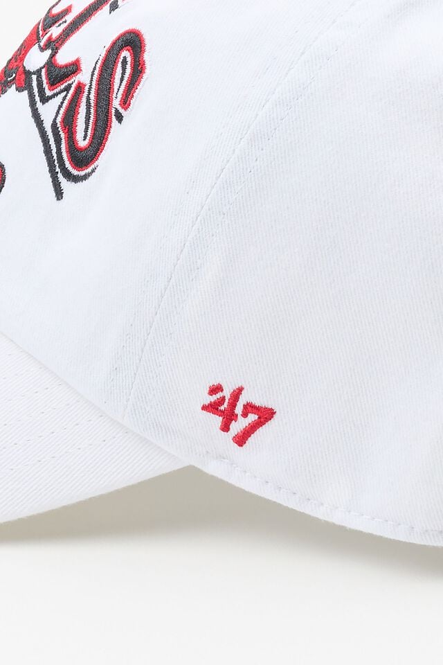 Cream / Red Garage 47 Brand - Chicago Bulls Women Hat | A-9187426