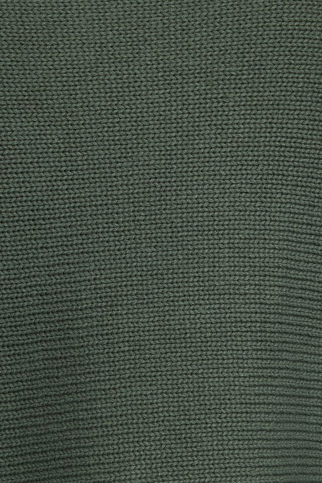 Dark Green Garage Supersoft Loose Crop Women Sweater | A-5143892