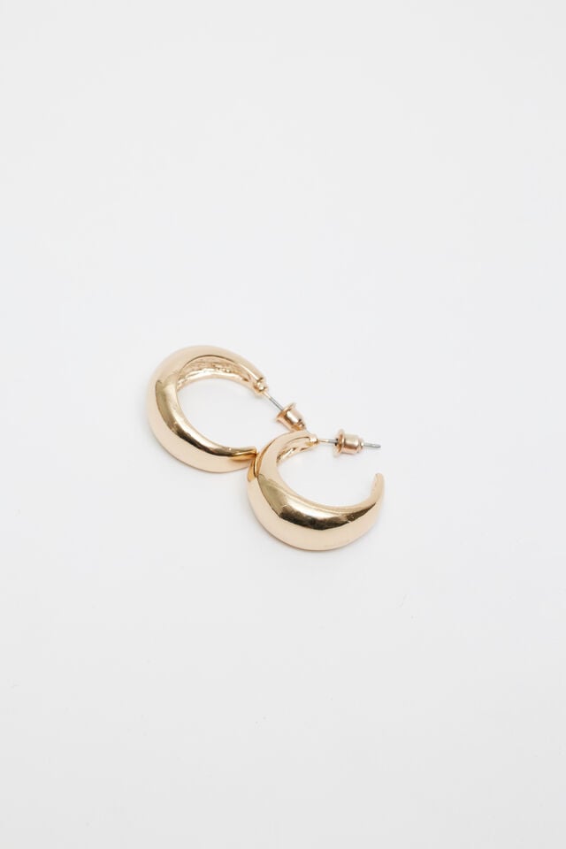 Gold Garage 3 Pack Textured Hoop Women Earrings | A-1298743