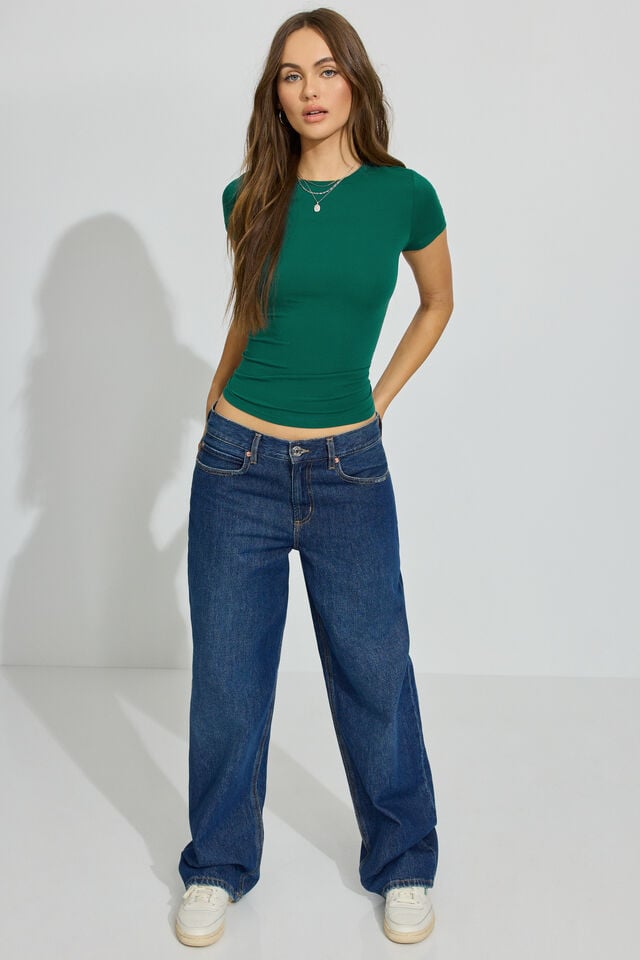 Green Garage Estelle Longline Women T Shirts | A-6917845