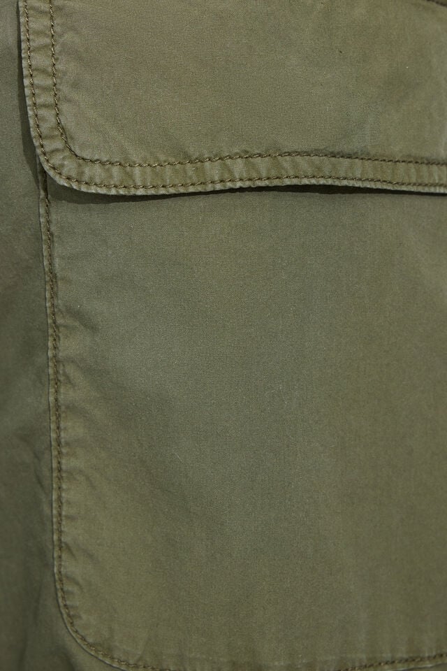 Green Garage Poplin Extreme Baggy Women Cargo Pants | A-9756283