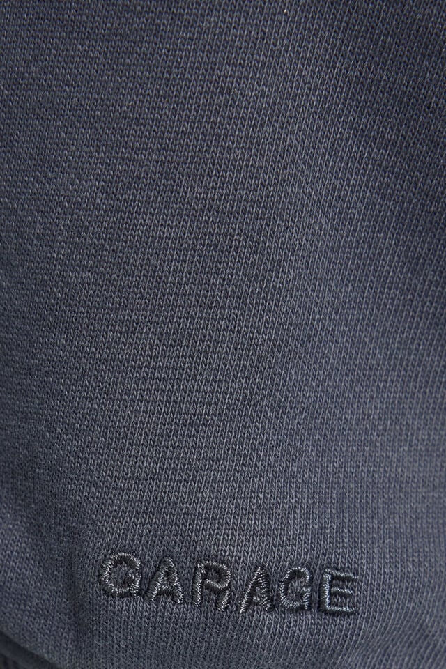 Grey Blue Garage Ultrafleece Boxy Full Zip Women Hoodie | A-1056378