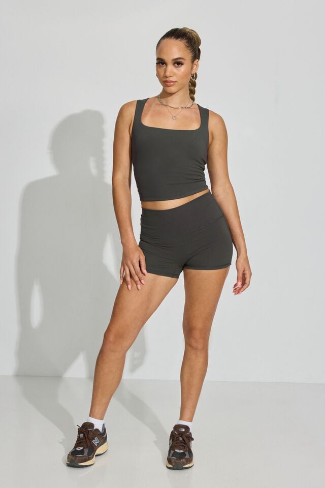 Grey Garage 3 Inch Booty Women Shorts | A-2594806