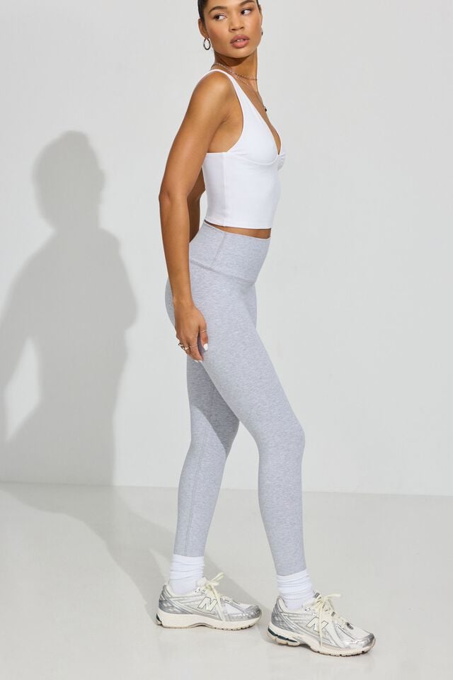 Grey Garage Clean Women Leggings | A-1268375