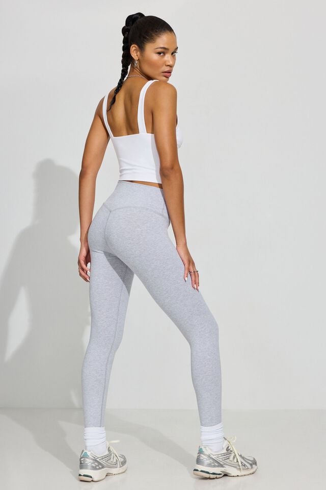 Grey Garage Clean Women Leggings | A-1268375