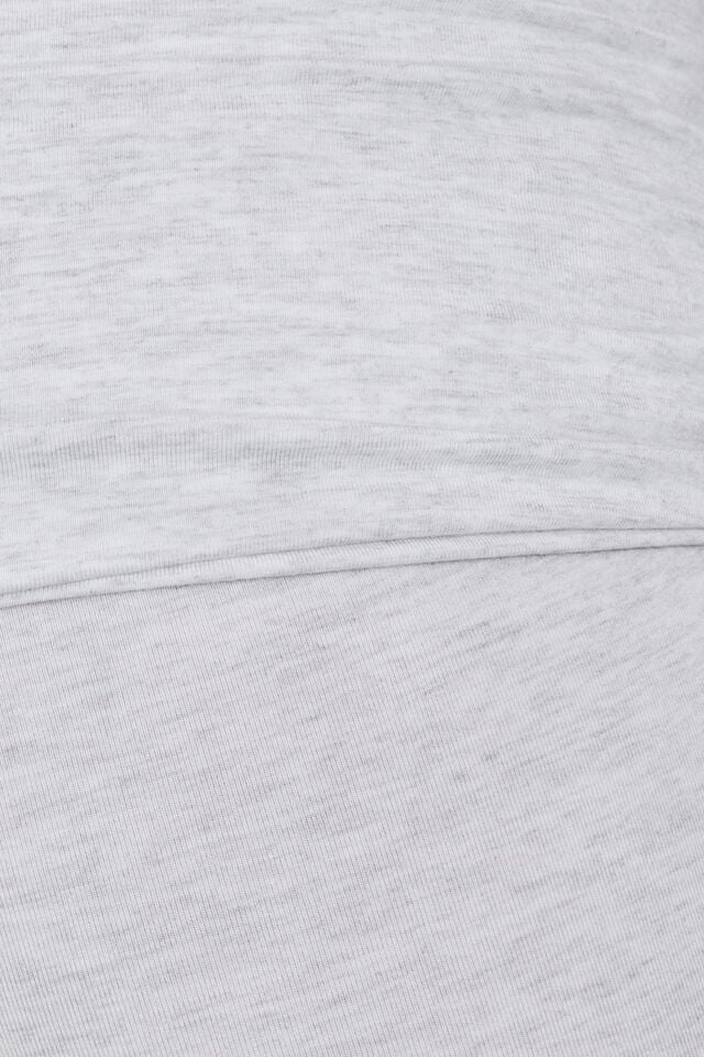 Grey Garage Fold Over Flare Knit Women Leggings | A-9056431