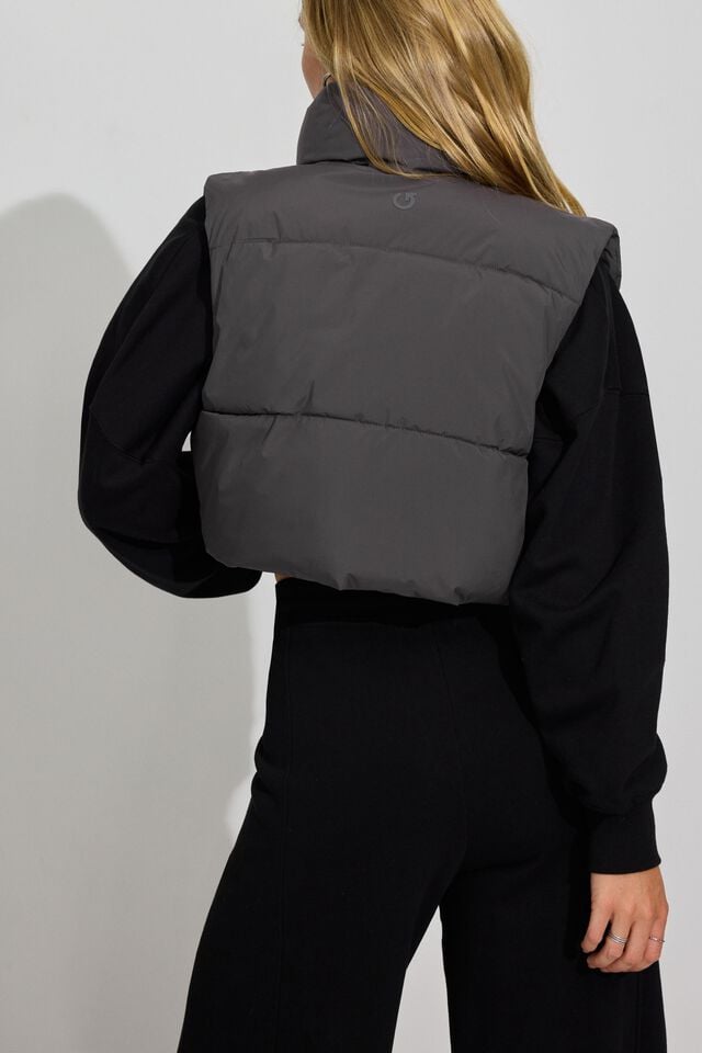 Grey Garage Mini 2.0 Women Puffer Vest | A-4309728