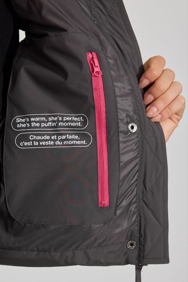Grey Garage Mini 2.0 Women Puffer Vest | A-4309728