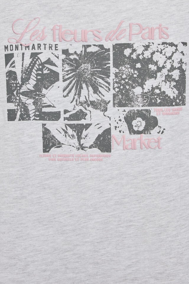 Grey Garage Off Shoulder Women T Shirts | A-0658197