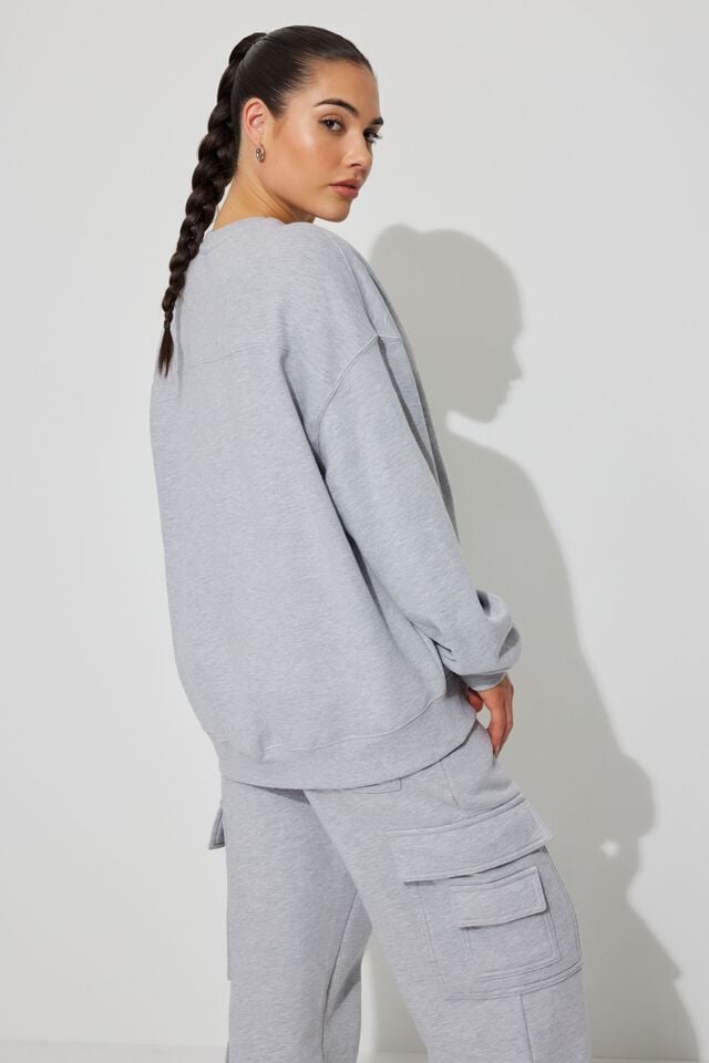 Grey Garage Oversized Women Sweatshirts | A-2580639