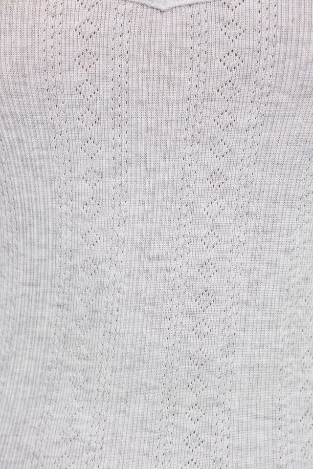 Grey Garage Pointelle Women Cardigan | A-7540968