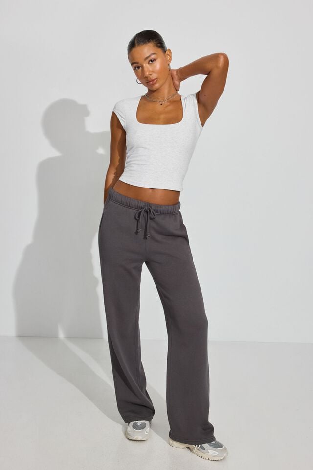 Grey Garage Portia Square Neckline Women T Shirts | A-0518693