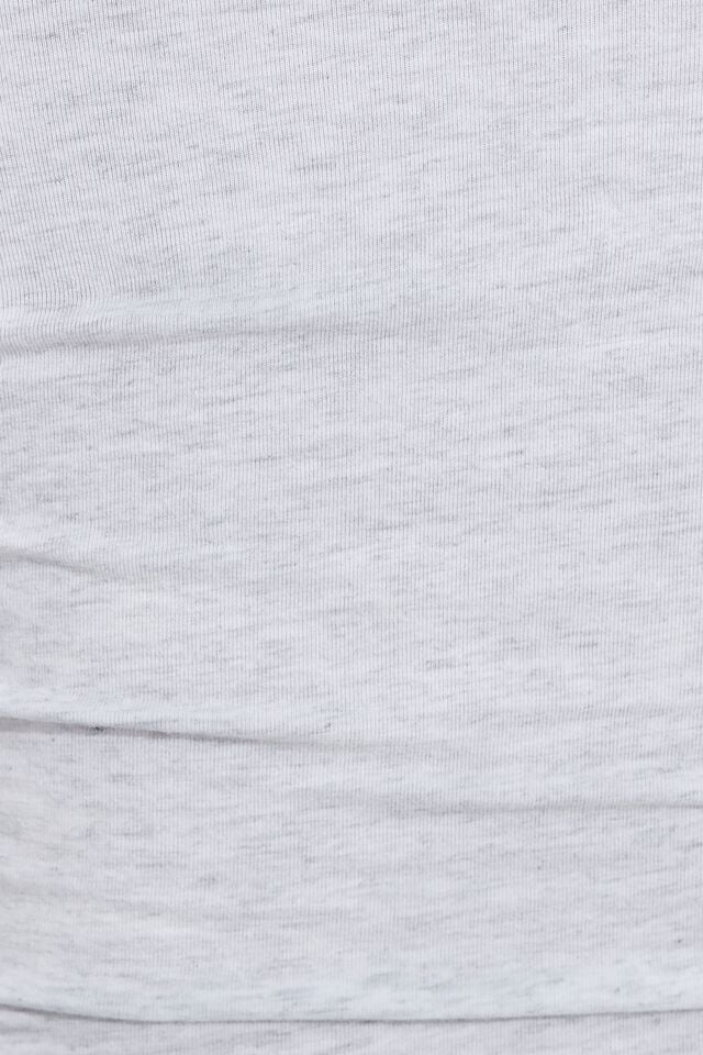 Grey Garage Ruched Boatneck Women T Shirts | A-2405713