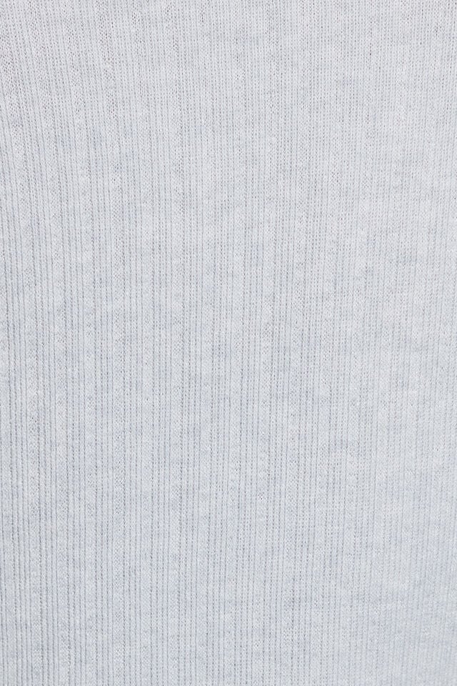 Grey Garage Scoop Neck Knit Women Long Sleeve | A-7651203