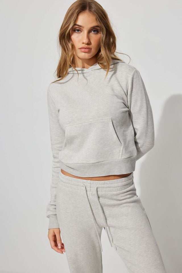 Grey Garage Snug Women Hoodie | A-7812540