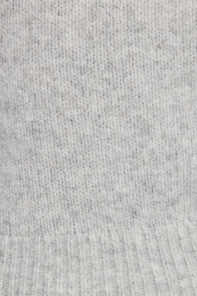 Grey Garage Spongy Loose Crewneck Women Sweater | A-9126437