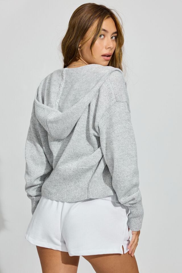 Grey Garage Super Soft Boxy Women Hoodie | A-4092175