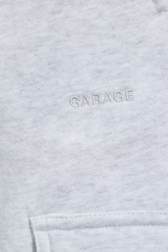 Grey Garage Ultrafleece Baggy Cargo Women Sweatpants | A-3769582