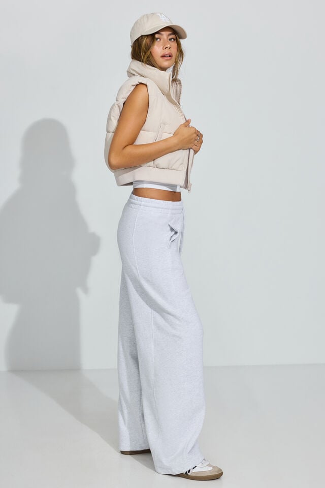 Grey Garage Ultrafleece Barrel Leg Women Sweatpants | A-5913078