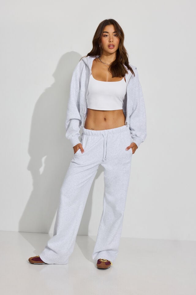 Grey Garage Ultrafleece Straight Leg Women Sweatpants | A-9536102