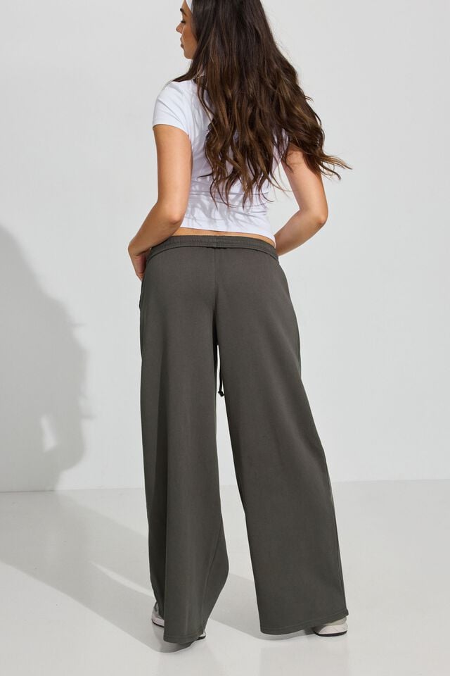 Grey Garage Ultrafleece Super Wide Leg Women Sweatpants | A-7304691